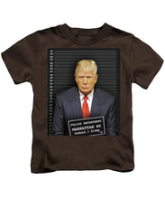 Donald Trump Mugshot - Kids T-Shirt