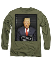 Donald Trump Mugshot - Long Sleeve T-Shirt