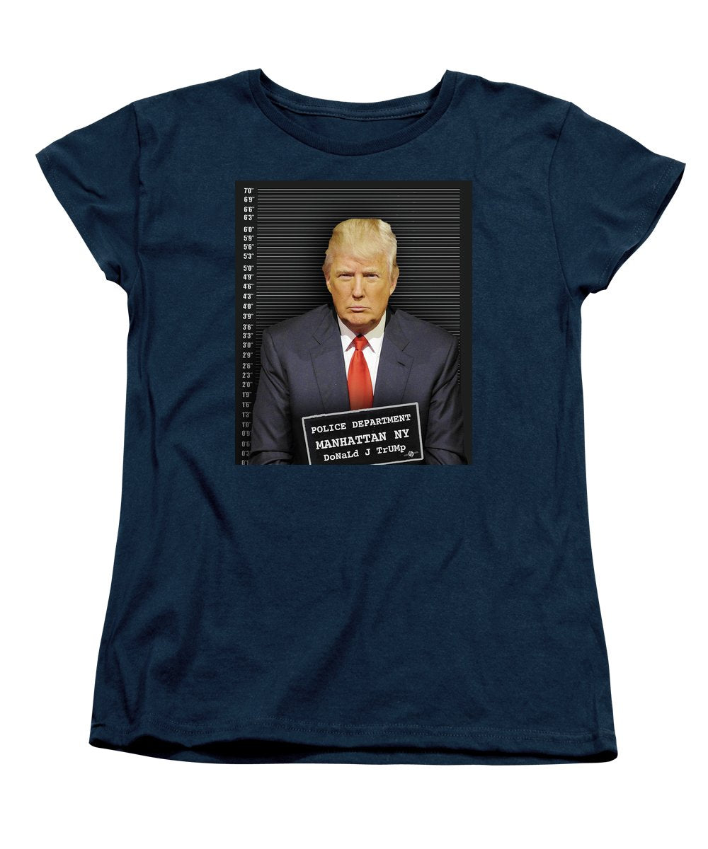 Donald Trump Mugshot - Women's T-Shirt (Standard Fit)