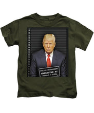 Donald Trump Mugshot - Kids T-Shirt