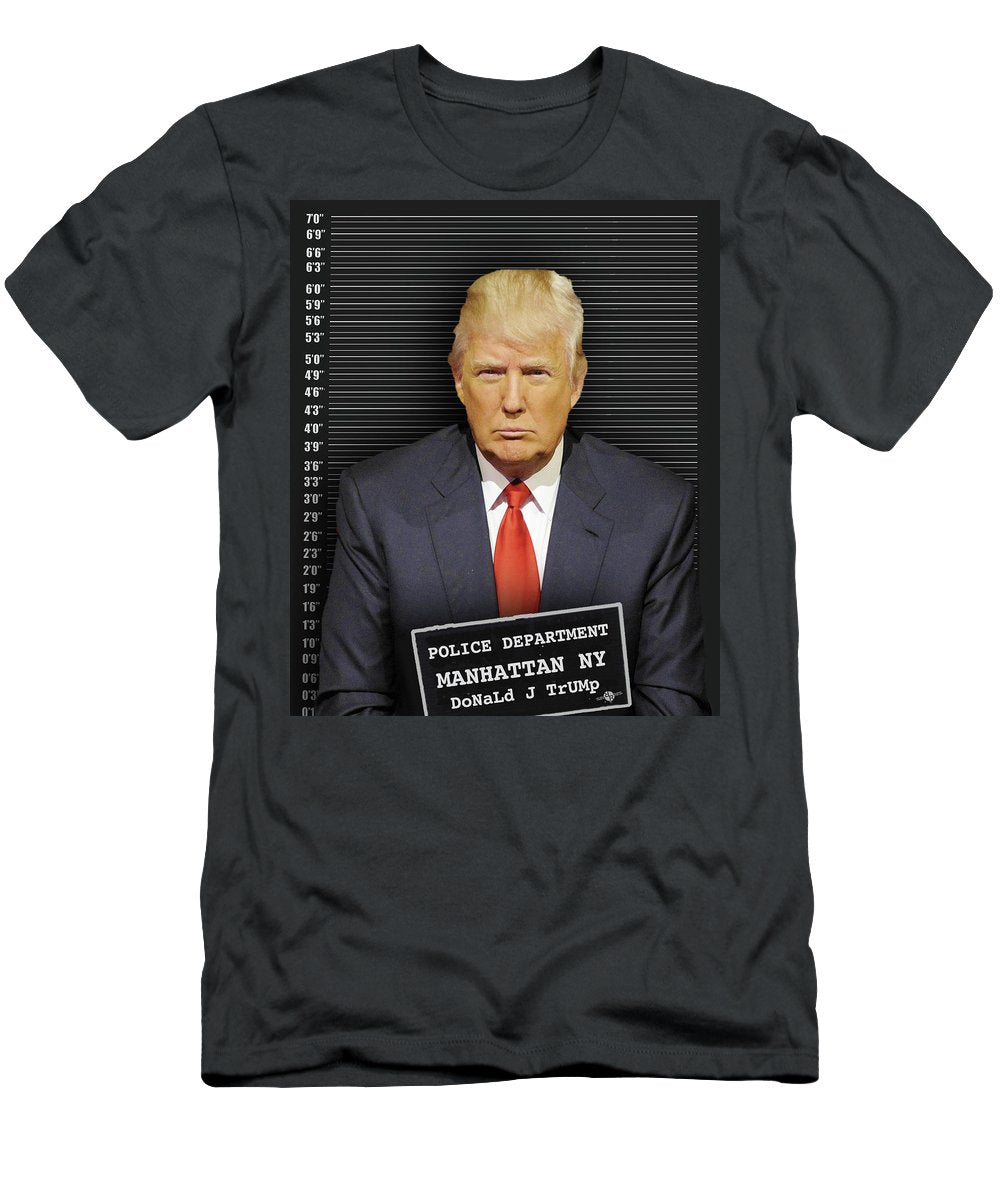 Donald Trump Mugshot - Men's T-Shirt (Athletic Fit)