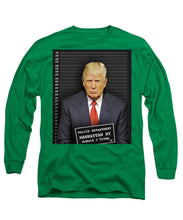 Donald Trump Mugshot - Long Sleeve T-Shirt