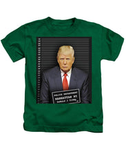 Donald Trump Mugshot - Kids T-Shirt