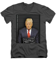 Donald Trump Mugshot - Men's V-Neck T-Shirt