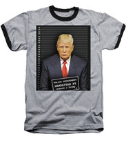 Donald Trump Mugshot - Baseball T-Shirt