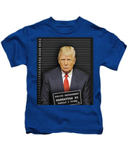 Donald Trump Mugshot - Kids T-Shirt
