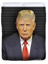 Donald Trump Mugshot - Duvet Cover