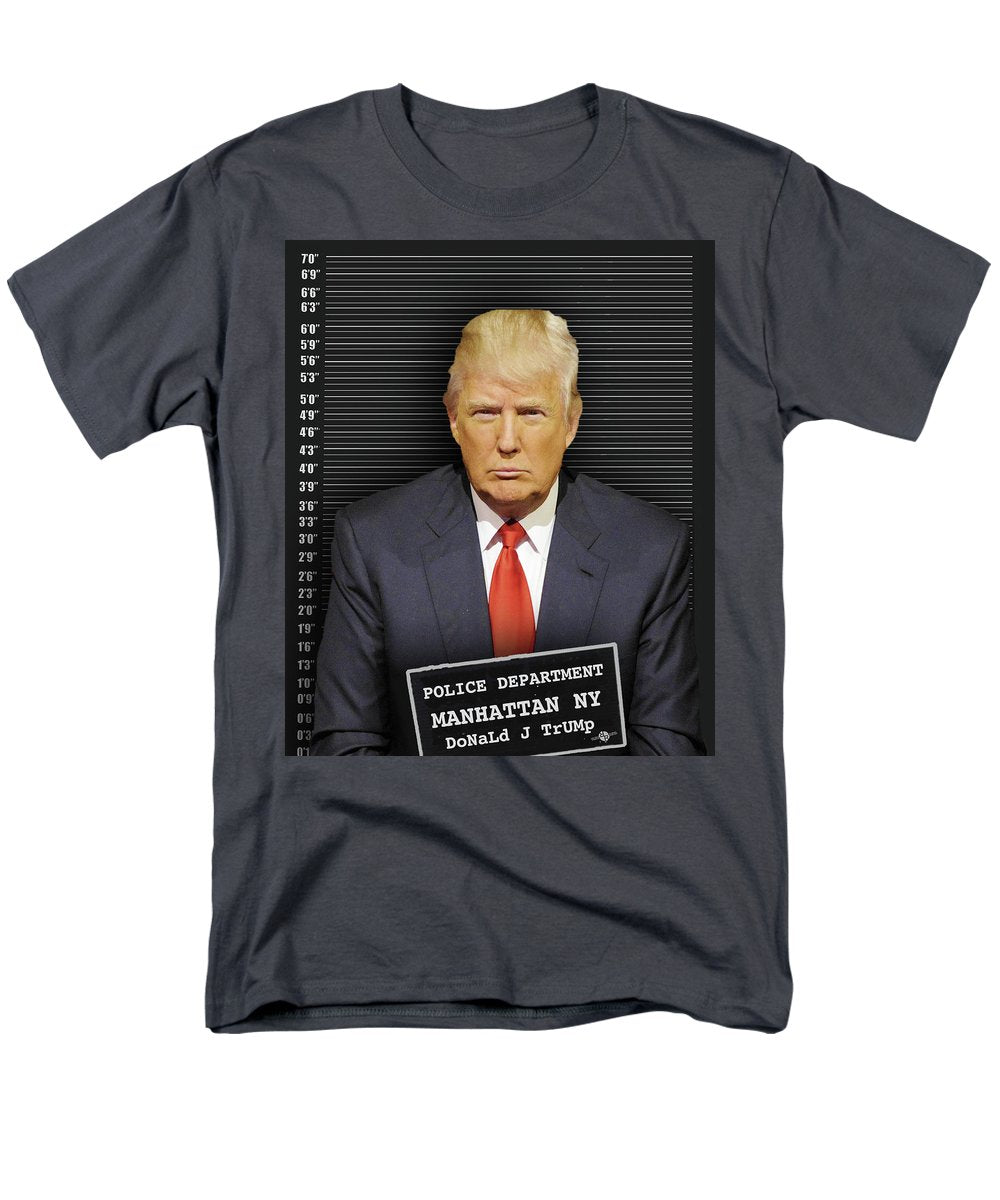 Donald Trump Mugshot - Men's T-Shirt  (Regular Fit)
