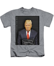 Donald Trump Mugshot - Kids T-Shirt