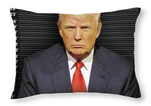 Donald Trump Mugshot - Throw Pillow