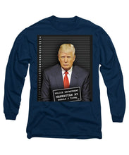 Donald Trump Mugshot - Long Sleeve T-Shirt