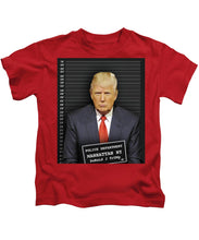 Donald Trump Mugshot - Kids T-Shirt