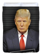 Donald Trump Mugshot - Duvet Cover