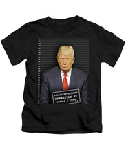 Donald Trump Mugshot - Kids T-Shirt