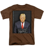 Donald Trump Mugshot - Men's T-Shirt  (Regular Fit)