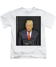 Donald Trump Mugshot - Kids T-Shirt