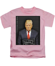 Donald Trump Mugshot - Kids T-Shirt