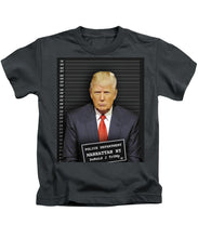 Donald Trump Mugshot - Kids T-Shirt