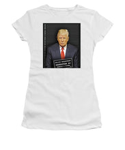 Donald Trump Mugshot - Women's T-Shirt (Athletic Fit)