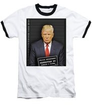 Donald Trump Mugshot - Baseball T-Shirt