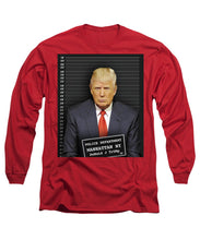 Donald Trump Mugshot - Long Sleeve T-Shirt