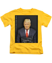 Donald Trump Mugshot - Kids T-Shirt