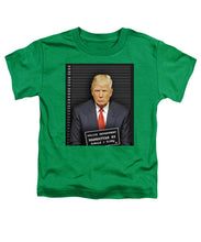 Donald Trump Mugshot - Toddler T-Shirt