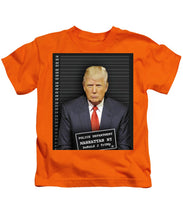Donald Trump Mugshot - Kids T-Shirt