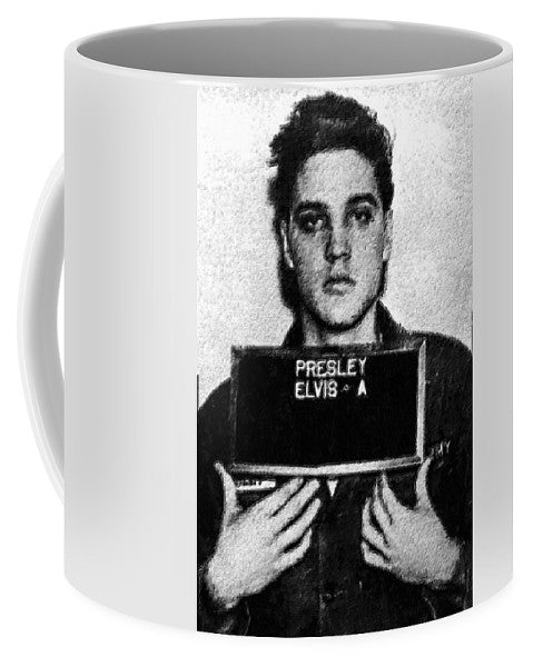 Elvis Presley Mug Shot Acrylic - Mug