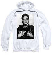 Elvis Presley Mug Shot Acrylic - Sweatshirt