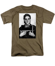 Elvis Presley Mug Shot Vertical 1 - Men's T-Shirt  (Regular Fit)