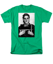 Elvis Presley Mug Shot Vertical 1 - Men's T-Shirt  (Regular Fit)