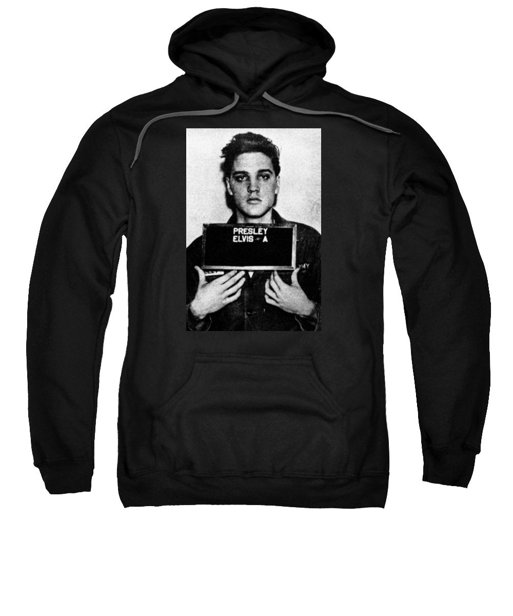 Elvis Presley Mug Shot Vertical 1 - Sweatshirt