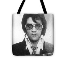 Elvis Presley Mug Shot Vertical - Tote Bag