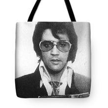 Elvis Presley Mug Shot Vertical - Tote Bag