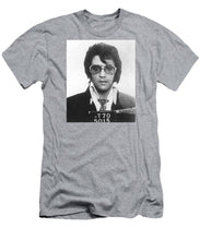 Elvis Presley Mug Shot Vertical - Men's T-Shirt (Athletic Fit)
