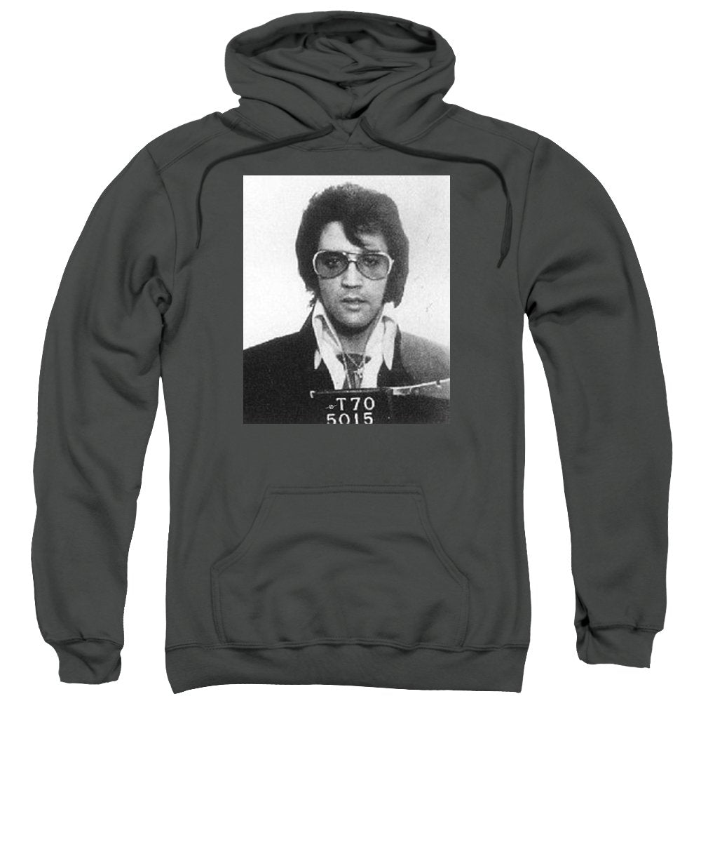 Elvis Presley Mug Shot Vertical - Sweatshirt