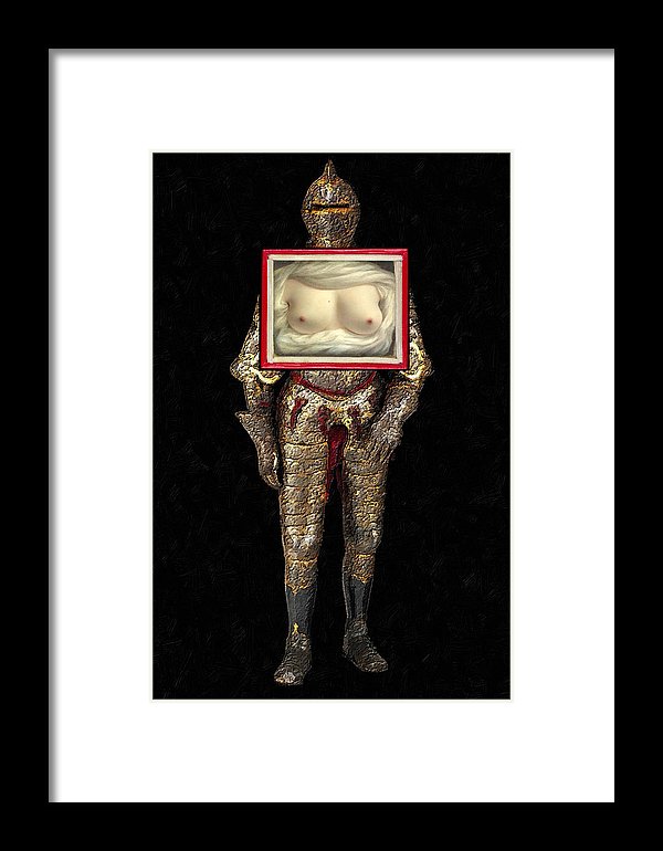 Yes She Can - Framed Print