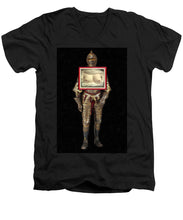 Yes She Can - Men's V-Neck T-Shirt