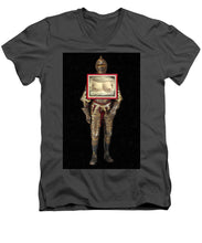 Yes She Can - Men's V-Neck T-Shirt