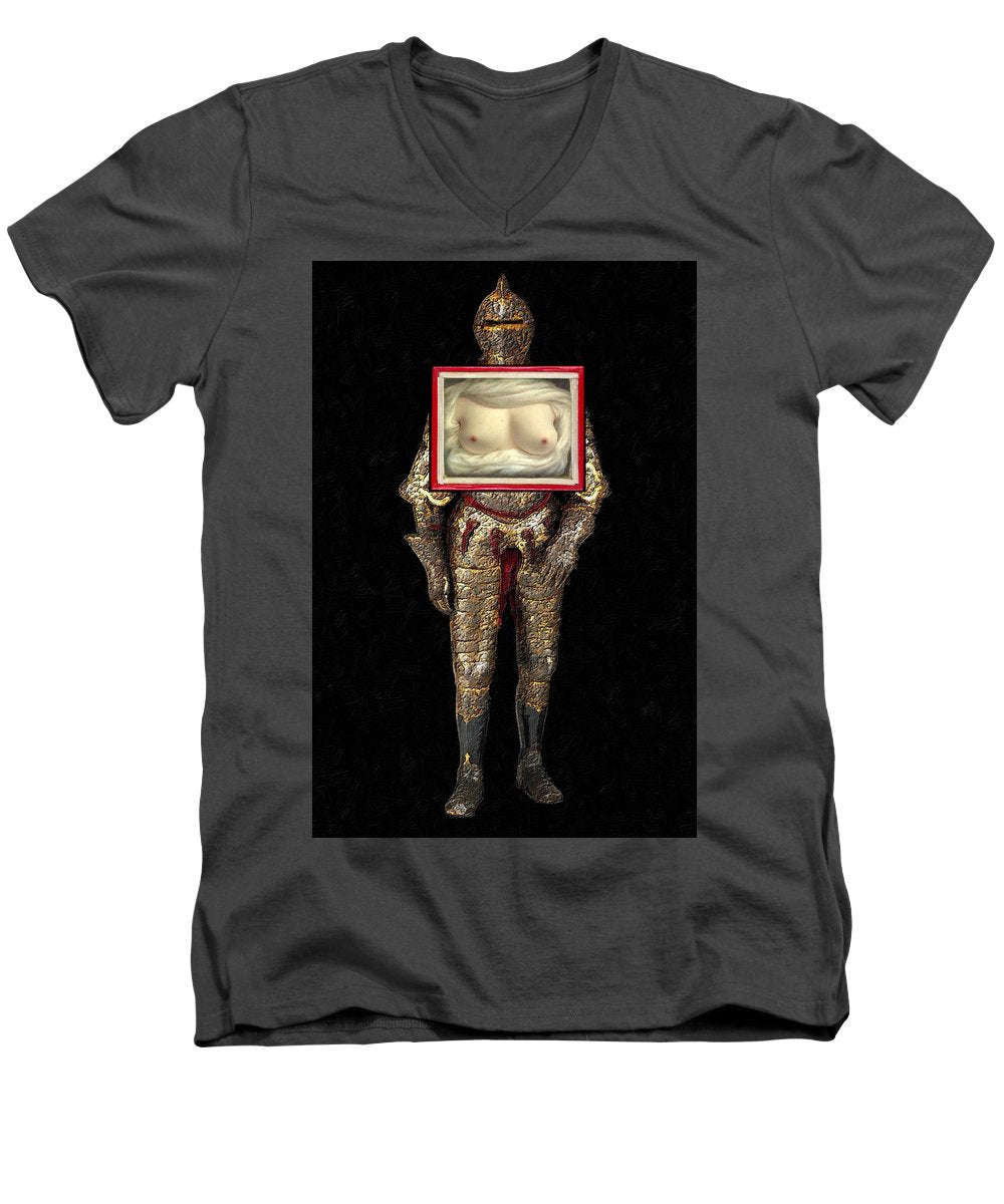 Yes She Can - Men's V-Neck T-Shirt