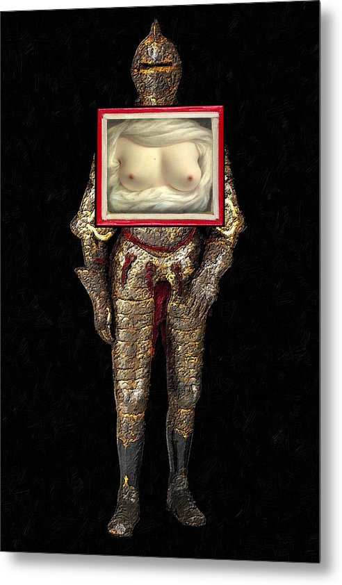 Yes She Can - Metal Print
