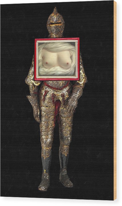 Yes She Can - Wood Print