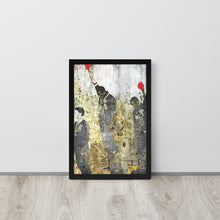 1968 Olympics Black Power Salute Black Lives Framed Poster