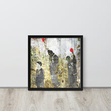 1968 Olympics Black Power Salute Black Lives Framed Poster