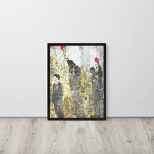 1968 Olympics Black Power Salute Black Lives Framed Poster