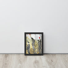 1968 Olympics Black Power Salute Black Lives Framed Poster