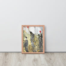 1968 Olympics Black Power Salute Black Lives Framed Poster