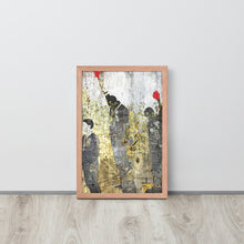 1968 Olympics Black Power Salute Black Lives Framed Poster