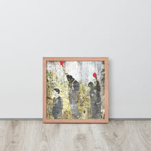 1968 Olympics Black Power Salute Black Lives Framed Poster